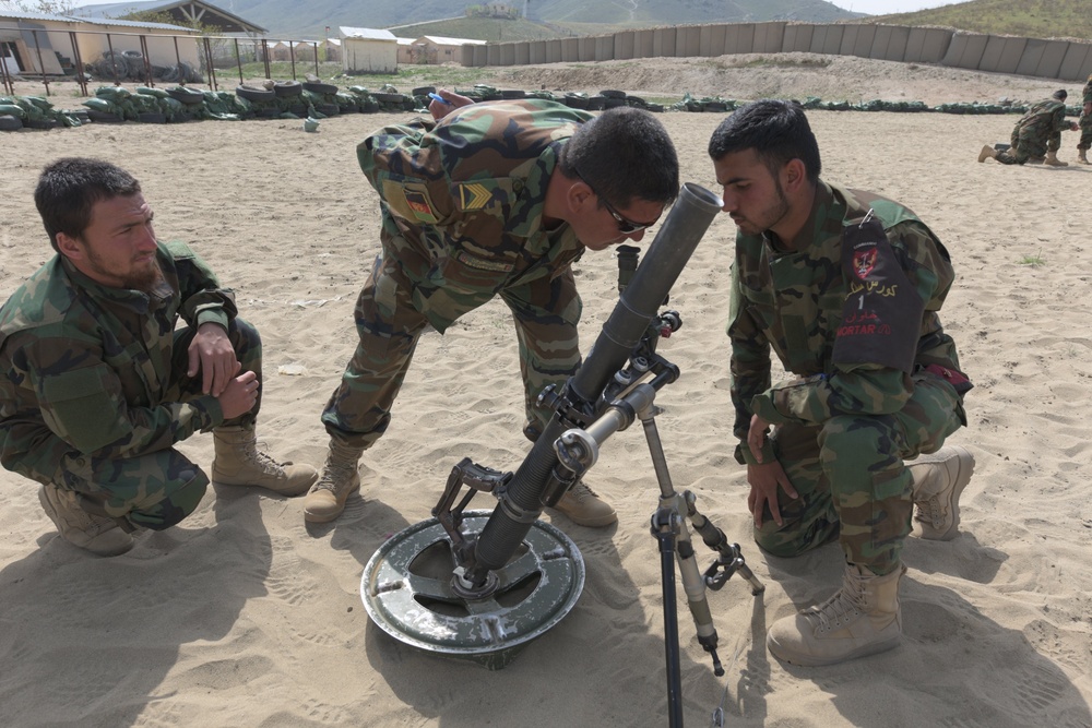 Commandos set their sights on mortar training