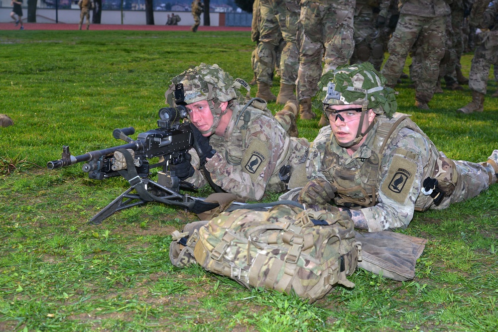 DVIDS - Images - Battalion level PT of Caserma Del Din Vicenza April 4 ...