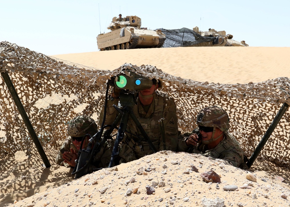 2/1 ABCT improves coordination through artillery exercise