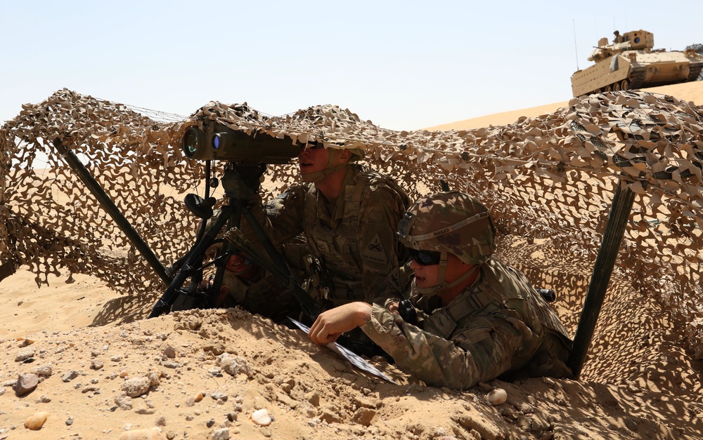 2/1 ABCT improves coordination through artillery exercise