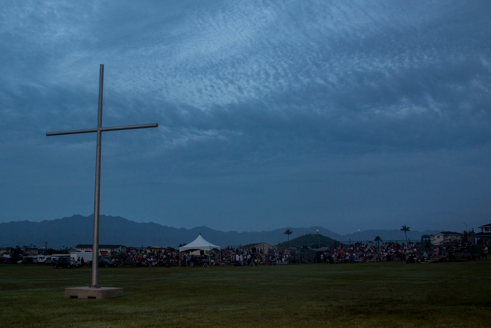 MCBH Chapel holds annual Easter Sunrise Service