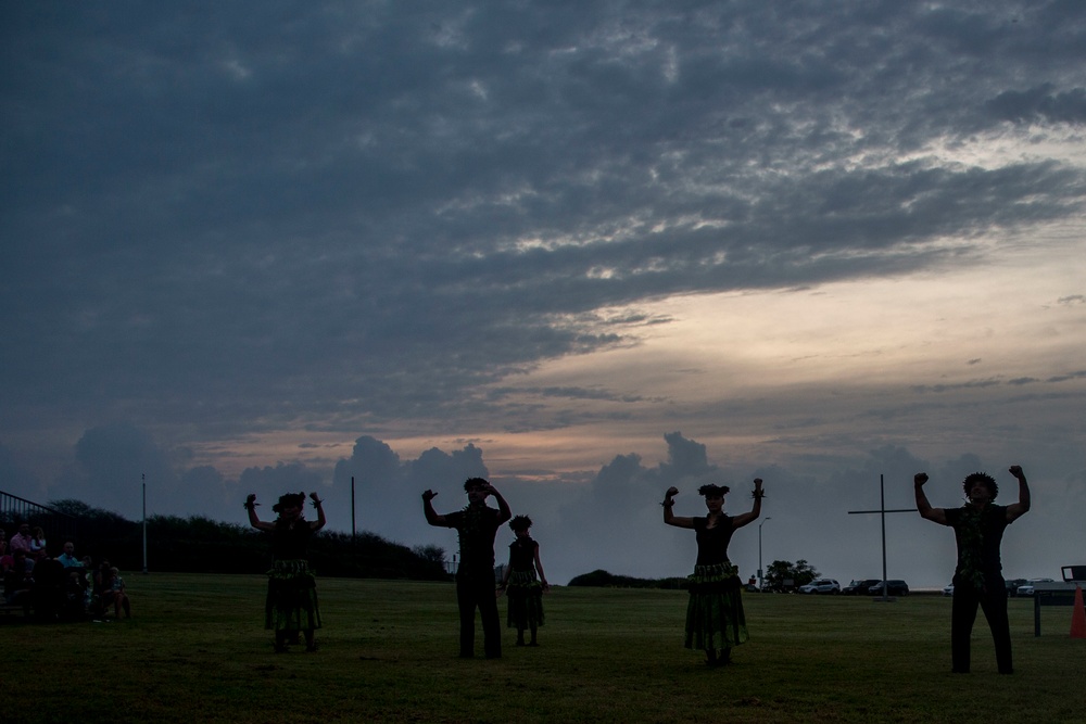MCBH Chapel holds annual Easter Sunrise Service