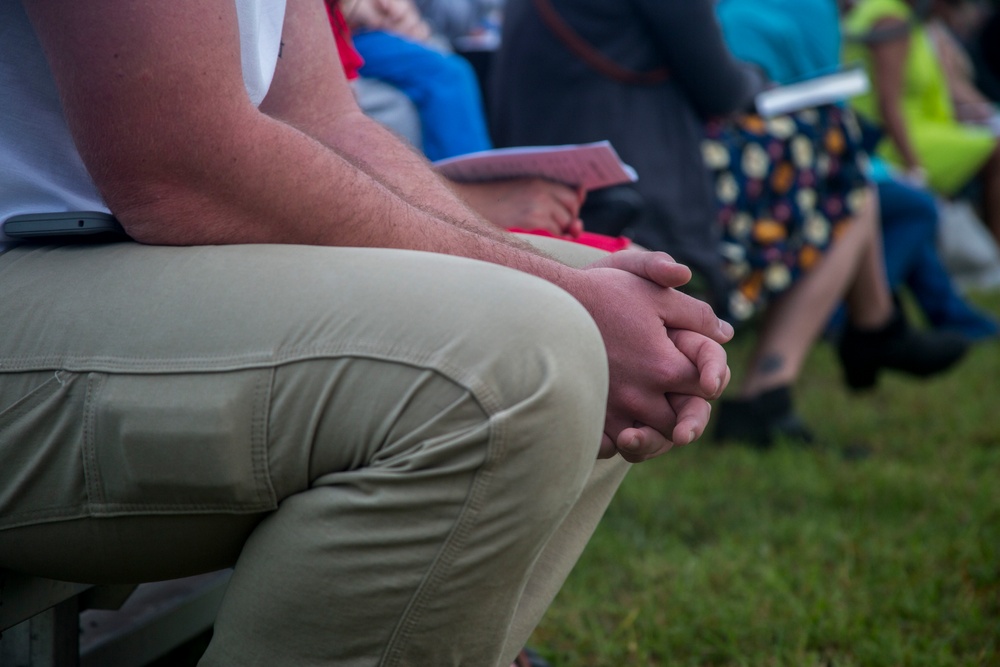 MCBH Chapel holds annual Easter Sunrise Service