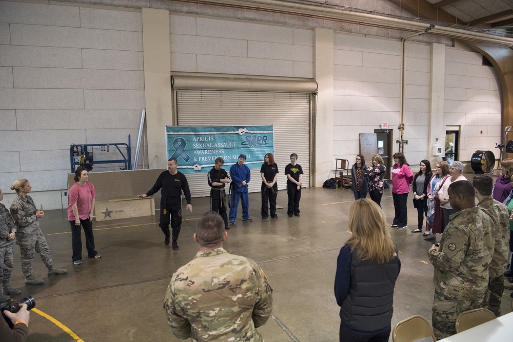 Self-defense lunch and learn event spreads knowledge, awareness for sexual assault prevention