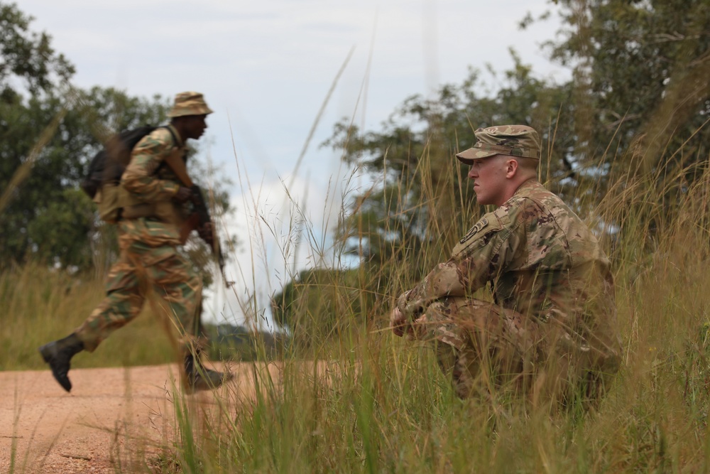 ZAMBAT IV 2018: U.S. Army, Zambian Infantry rehearse tactics and real-world scenarios