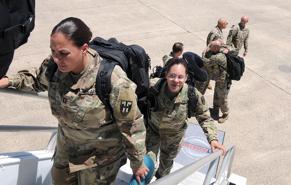 The PRNG 181st Area Support Medical Company is deployed