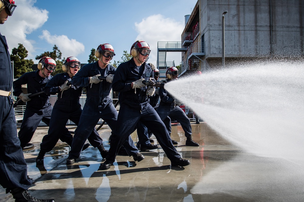 Makin Island Firefighting Training