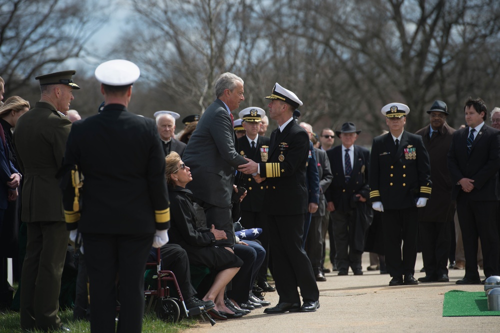 Thomas J. Hudner Jr. Funeral