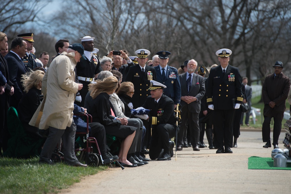 Thomas J. Hudner Jr. Funeral