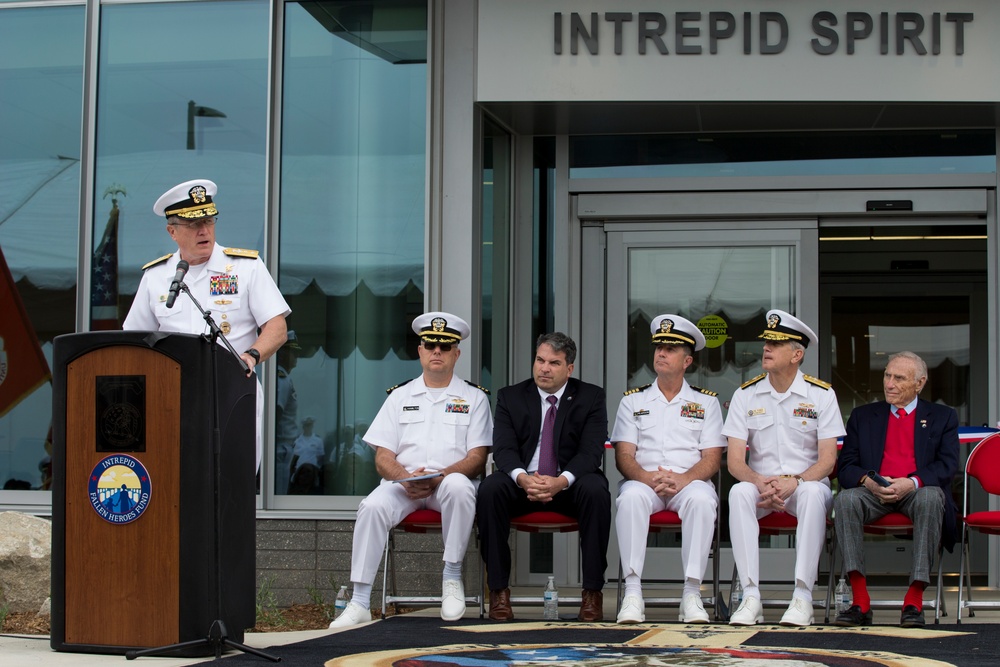 Intrepid Spirit ribbon cutting