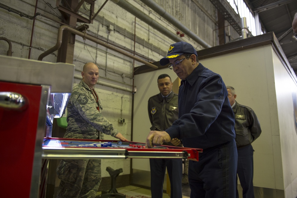 Moroccan Deputy Inspector makes first visit to Spangdahlem