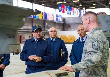 Moroccan Deputy Inspector makes first visit to Spangdahlem