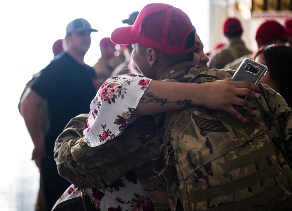 823rd RED HORSE members return from AFCENT deployment