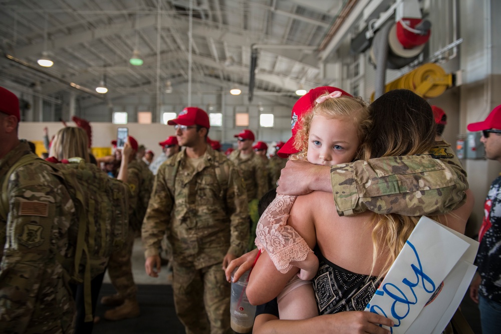 823rd RED HORSE members return from AFCENT deployment