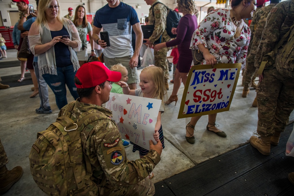 823rd RED HORSE members return from AFCENT deployment