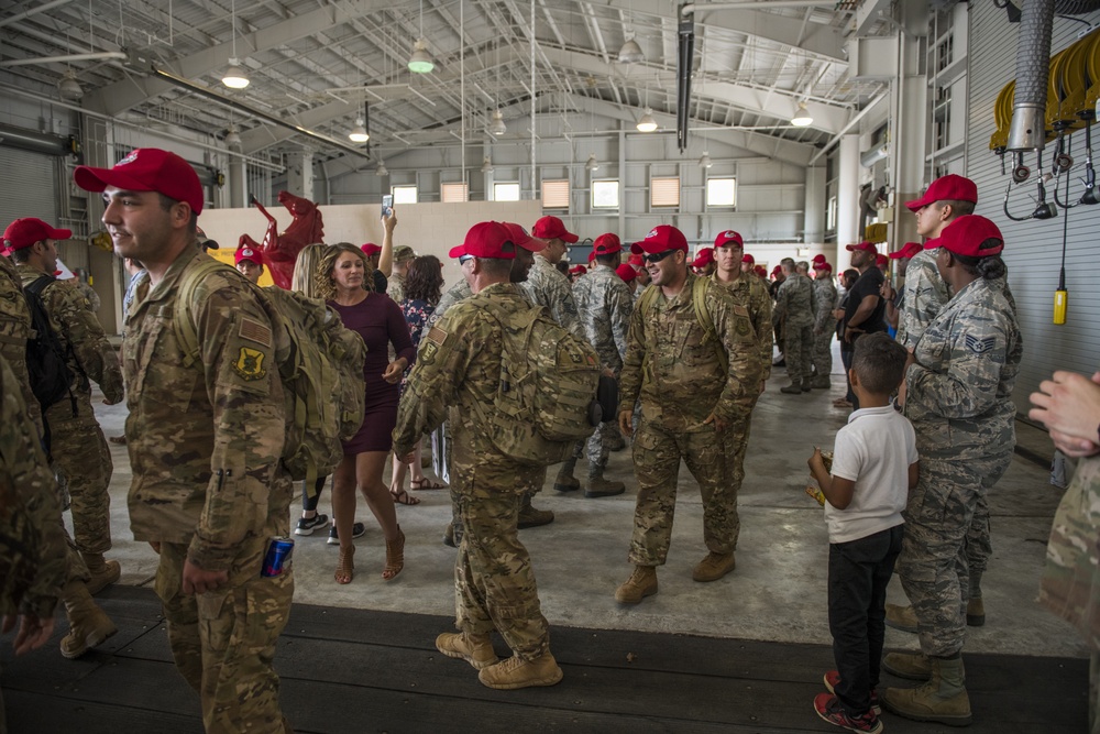 823rd RED HORSE members return from AFCENT deployment