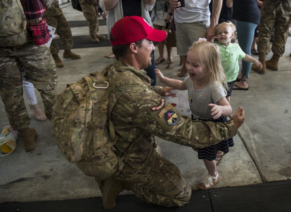 823rd RED HORSE members return from AFCENT deployment