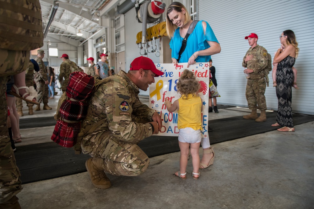 823rd RED HORSE members return from AFCENT deployment