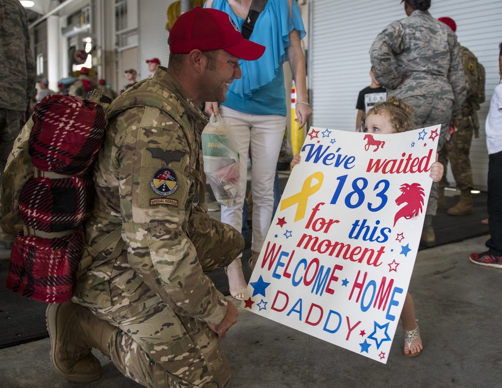 823rd RED HORSE members return from AFCENT deployment