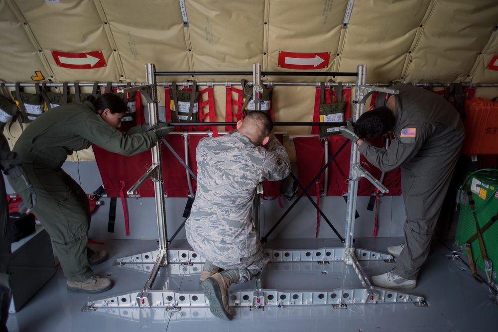 Oklahoma Air National Guard and Air Force Reserve partnership ensures ANG-wide aeromedical evacuation training event