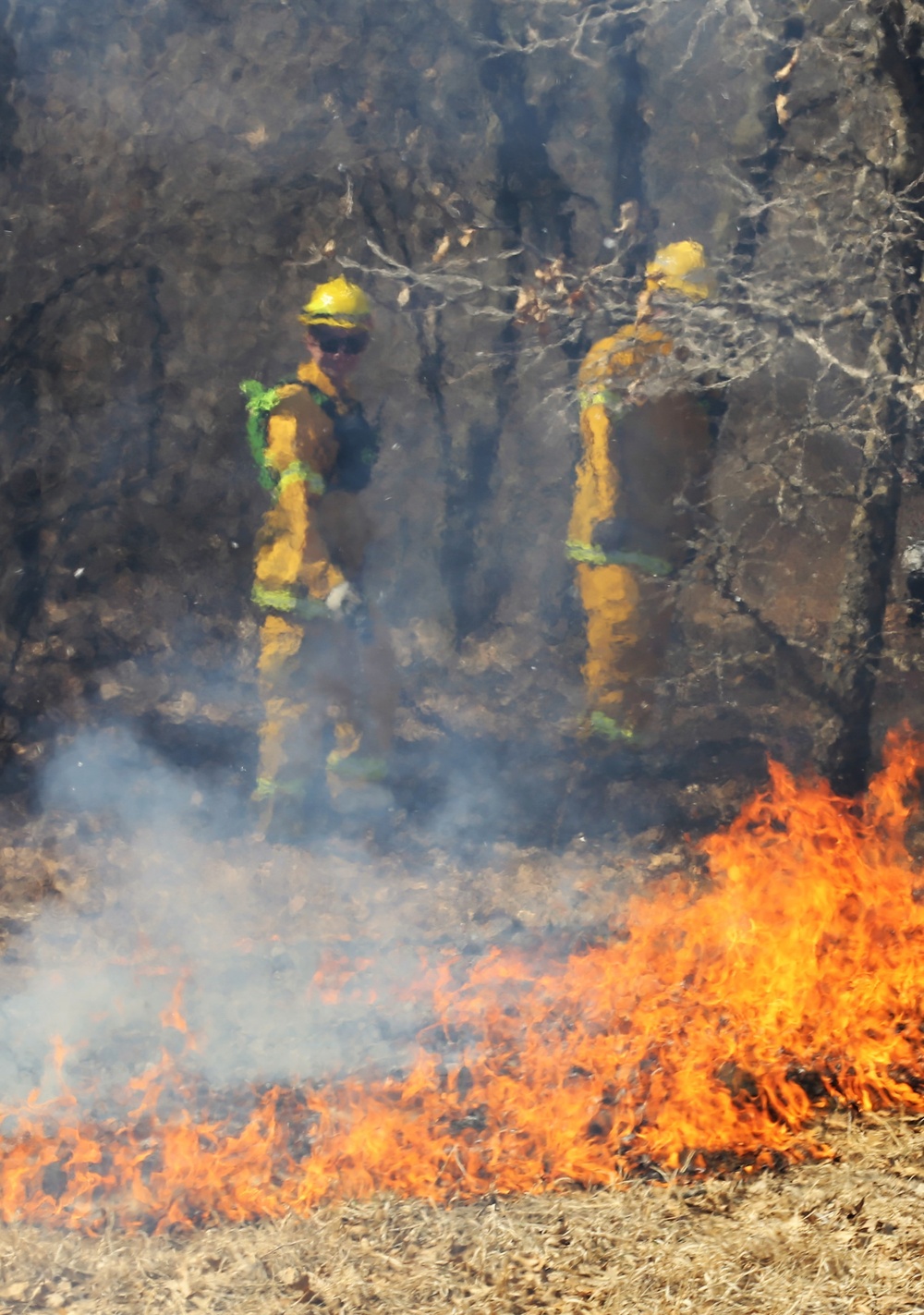 Prescribed burn season under way at Fort McCoy for 2018