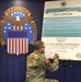 DLA Troop Support Commander Army Brig. Gen. Mark Simerly signs the 2018 Sexual Assault Awareness and Prevention Month proclamation April 2 in Philadelphia.