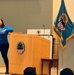 Philadelphia police officer Deborah Grooms shares her story of survival after sexual assault at the DLA Troop Support &quot;Speak Up, Stand Up&quot; empowerment event April 4 in Philadelphia.