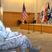 DLA Troop Support’s Air Force Master Sgt. Naka Turner (left) listens as Philadelphia police officer Deborah Grooms shares her story of survival after sexual assault at the &quot;Speak Up, Stand Up&quot; empowerment event April 4 in Philadelphia.