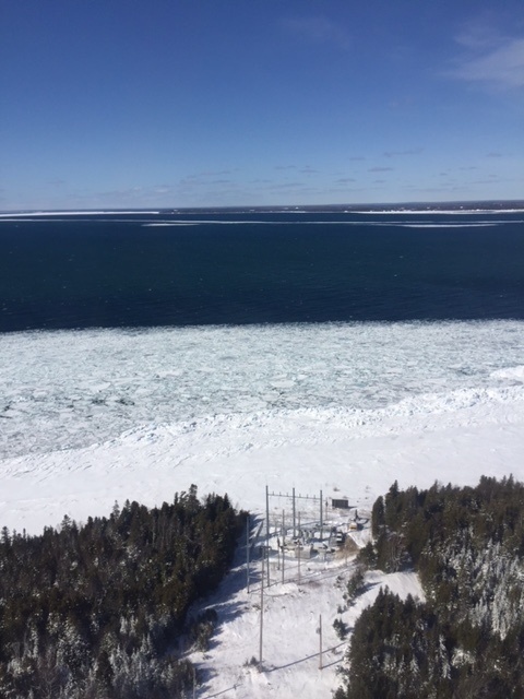 Coast Guard Straits of Mackinac overflight