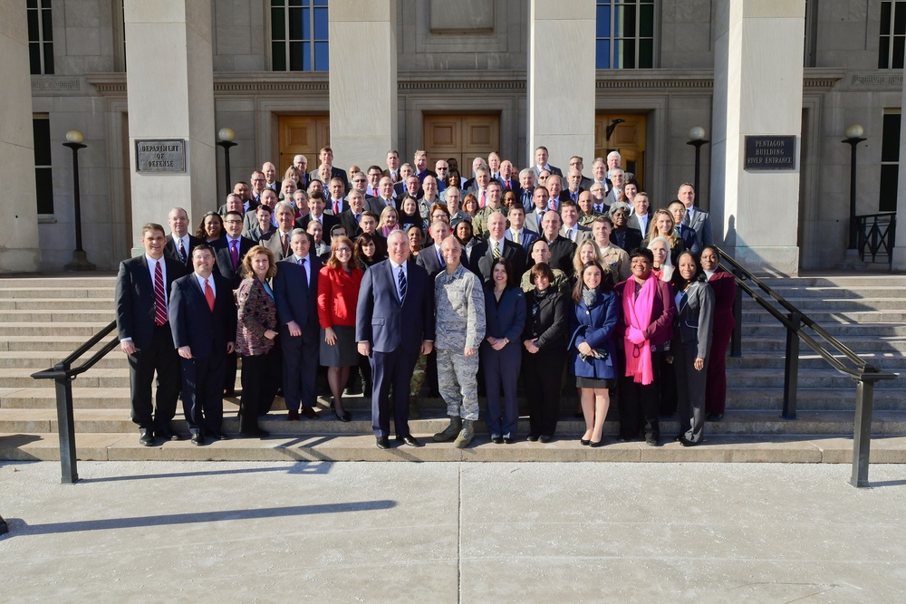 Department of Defense General Counsel Group photo at Pentagon