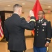 Brig. Gen. Mark Strong host the promotion ceremony of Maj. Linwood Hilton