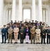 International Military Student Officers group photos and wreath-laying