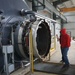 U.S. Air Force JROTC cadets from Cathedral Preparatory School, Erie, Pennsylvania inspect Letterkenny Munitions Center’s Ammonium Perchlorate Rocket Motor Thermal Destruction Chamber while touring the facilities.