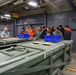 'Ed Johnson, a Letterkenny Munitions Center supervisor explains Multiple Launch Rocket System Family of Munitions maintenance processes to U.S. Air Force JROTC cadets