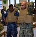 Trying On Body Armor