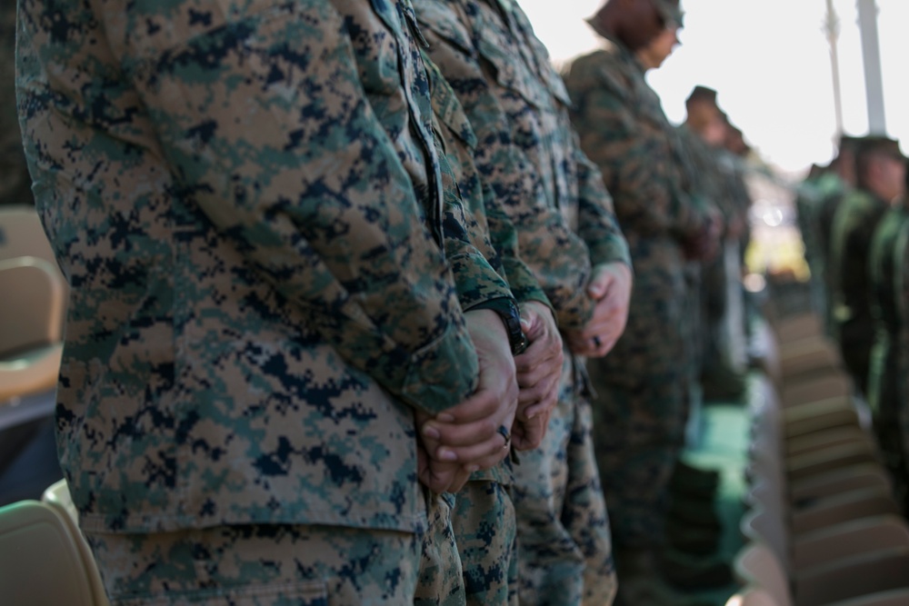 7th Marine Regiment welcomes new sergeant major