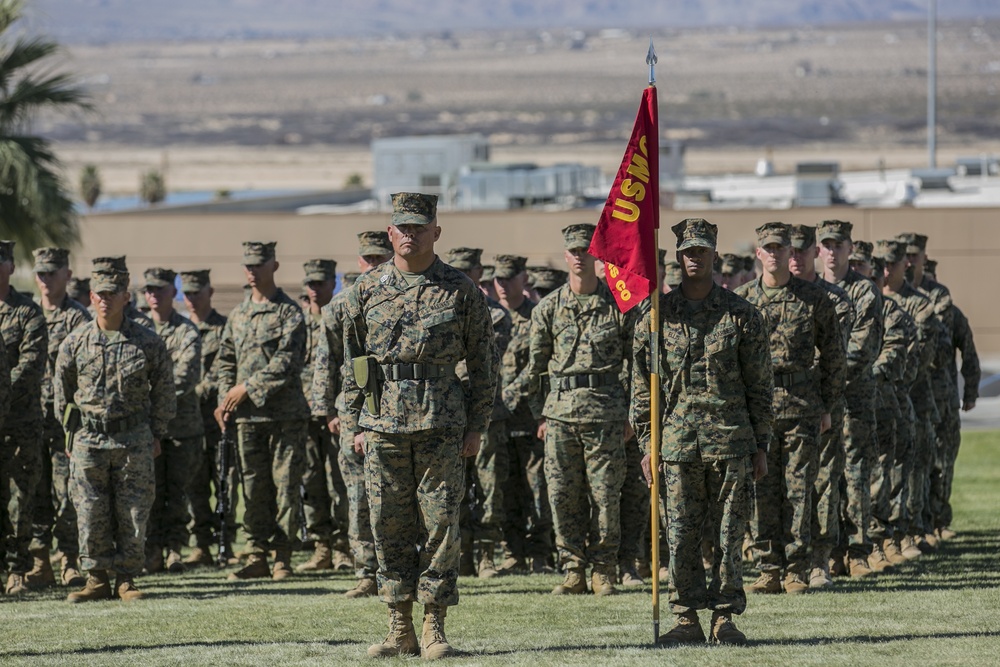 7th Marine Regiment welcomes new sergeant major