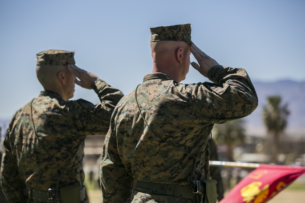 7th Marine Regiment welcomes new sergeant major