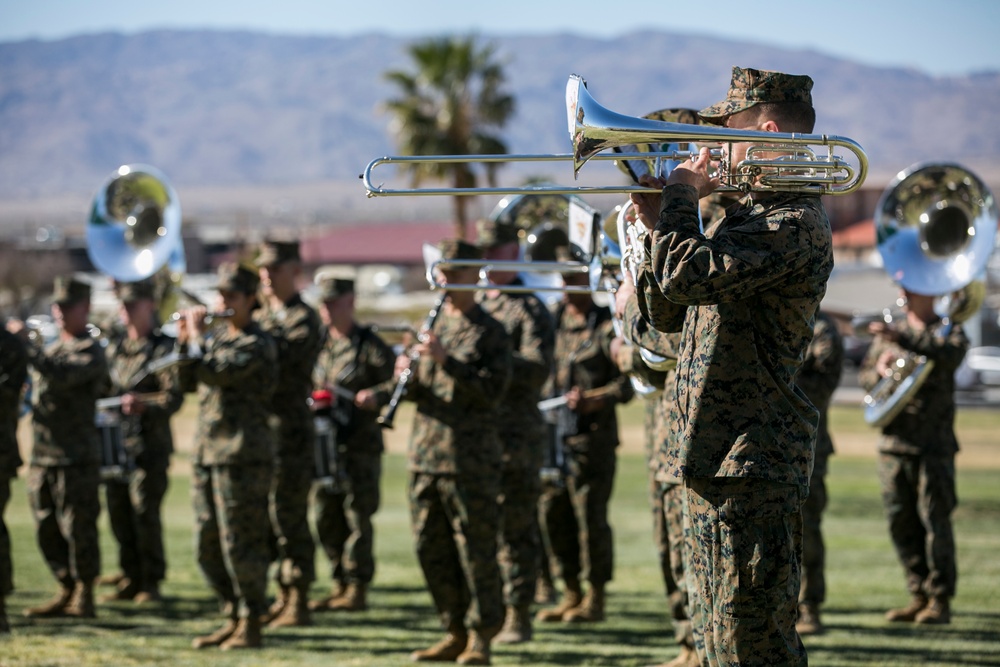 7th Marine Regiment welcomes new sergeant major