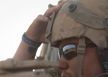 Artillery unit hones in on their target