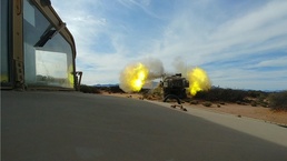 Artillery unit hones in on their target