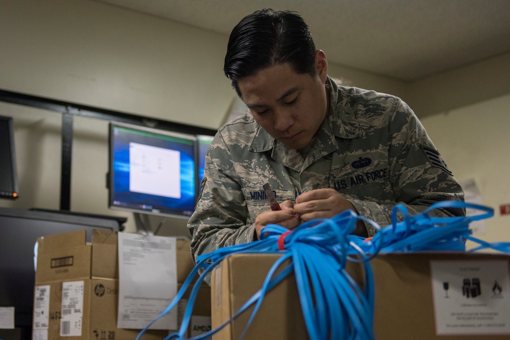 CST Airmen Keep Yokota Connected