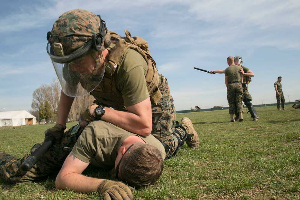 Behind the Shield: BSRF 18.1 non-lethal weapons training