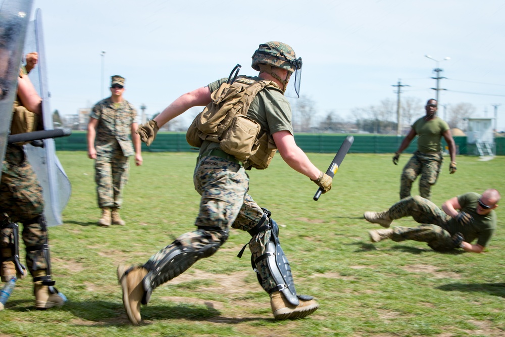 1/6 Non Lethal Weapons Training