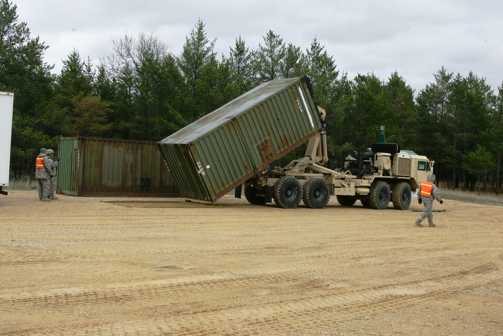 2015 Heavy Expanded Mobility Tactical Truck training at Fort McCoy