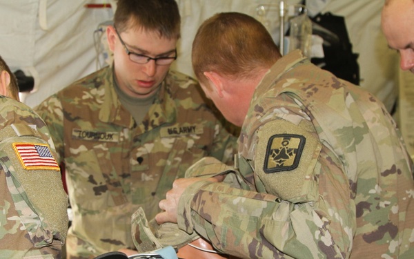 307th Medical Brigade RFX units train on lethal warrior tasks during CSTX