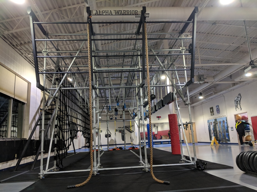 Fort Drum Soldiers get a grip on new function fitness rig