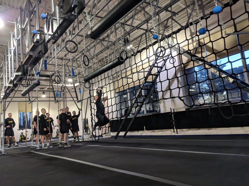 Fort Drum Soldiers get a grip on new function fitness rig