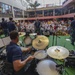 U.S. Pacific Fleet Band plays at a nursing school in Bengkulu, Indonesia.