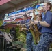 U.S. Pacific Fleet Band plays at a nursing school in Bengkulu, Indonesia.